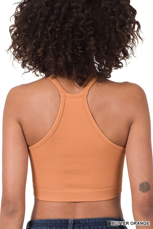 Ribbed Seamless Cami Top - Zenana