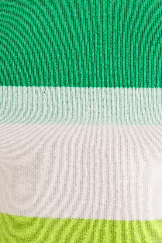 Stripe Knit Tank - Le Lis
