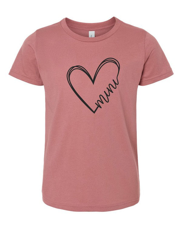 Toddler Heart Mini Graphic Tee