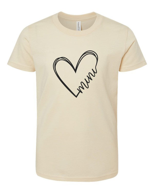 Toddler Heart Mini Graphic Tee