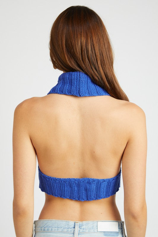 Knit Turtleneck Top - Emory Park
