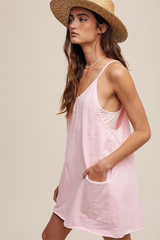 Sporty Mini Dress With Built in Romper Liner - Listicle
