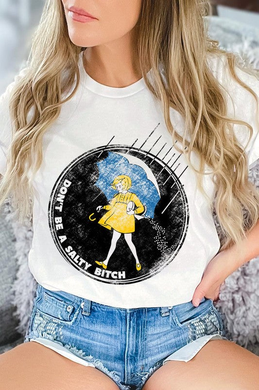 Salty Sarcasm Joke Meme Graphic T-Shirts