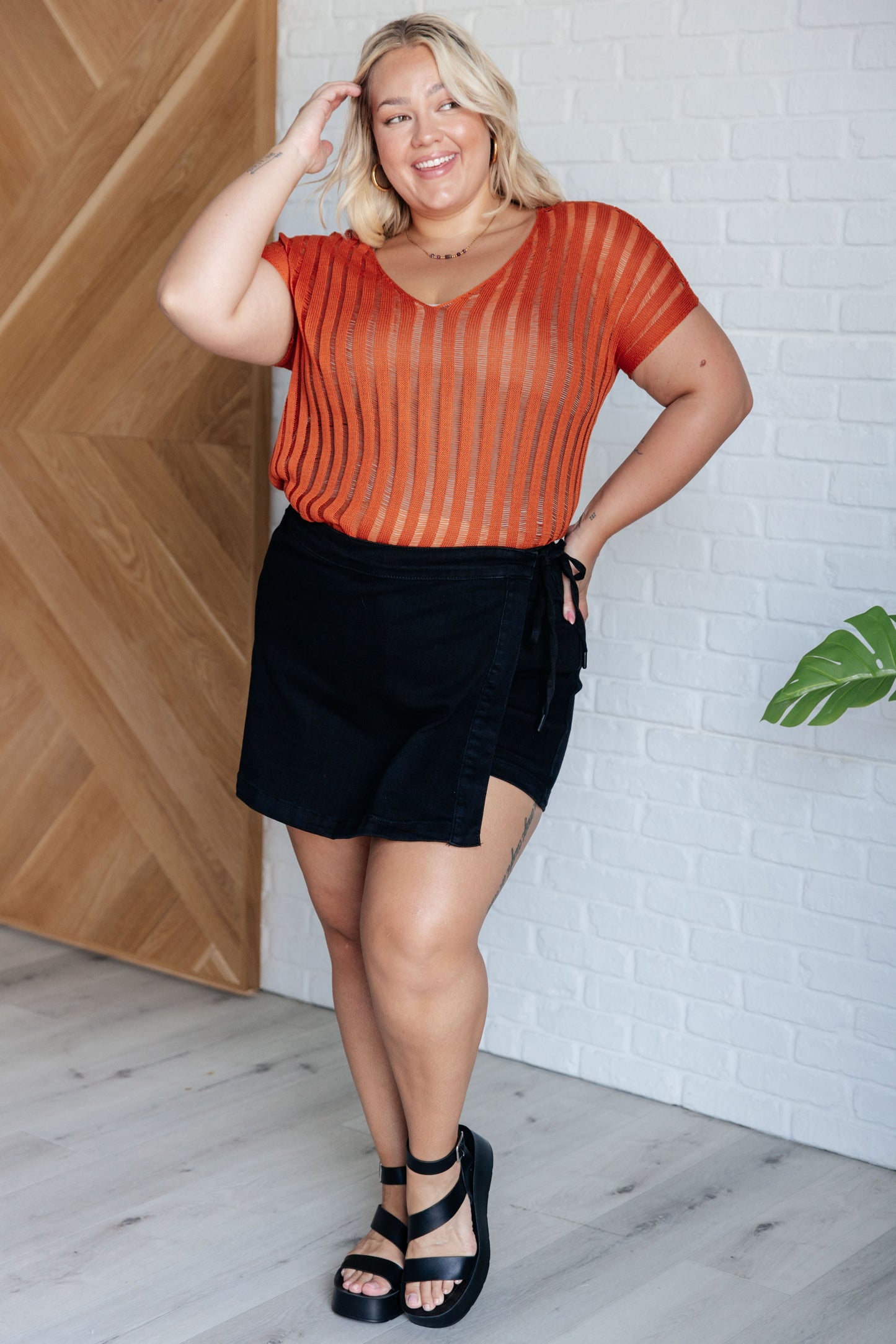 Bibi All I See Is You Loose Knit Top