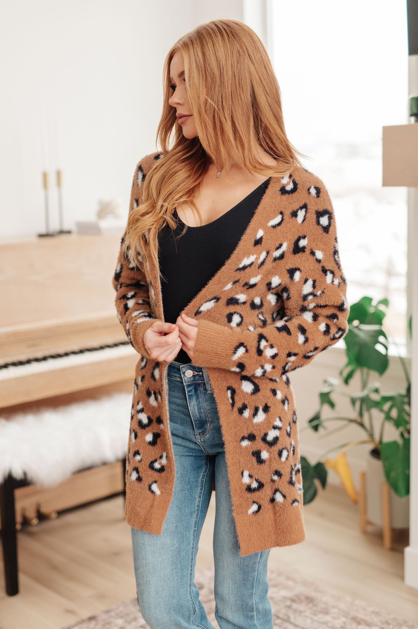 Animal Instinct Longline Cardigan - One Eleven North