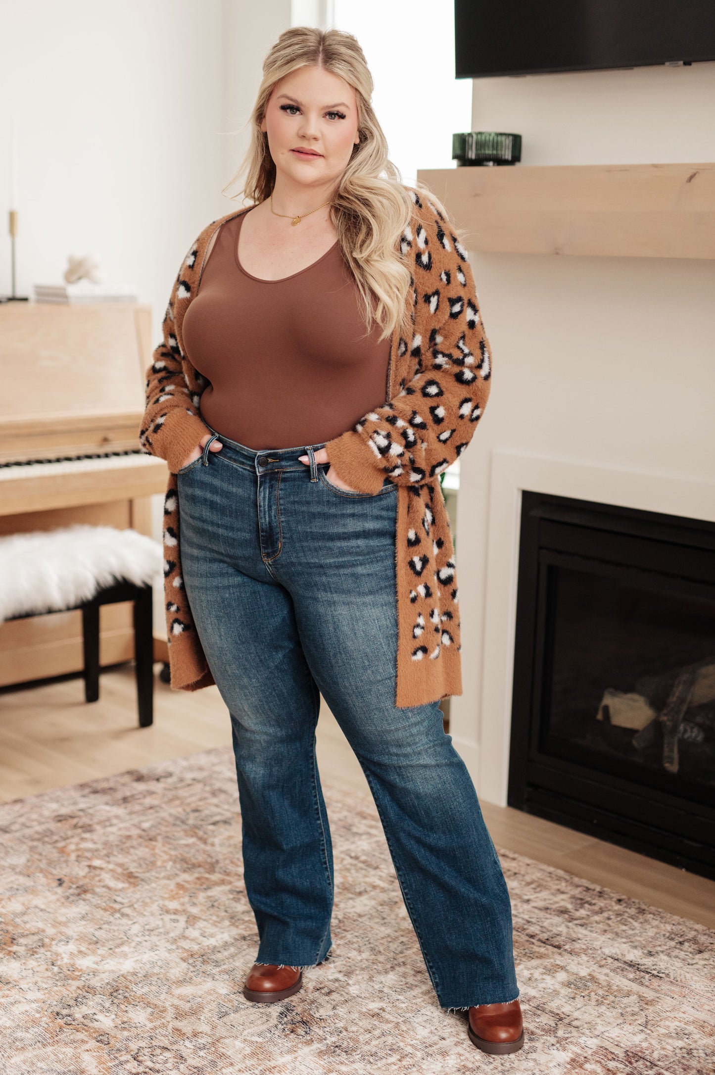 Animal Instinct Longline Cardigan - One Eleven North