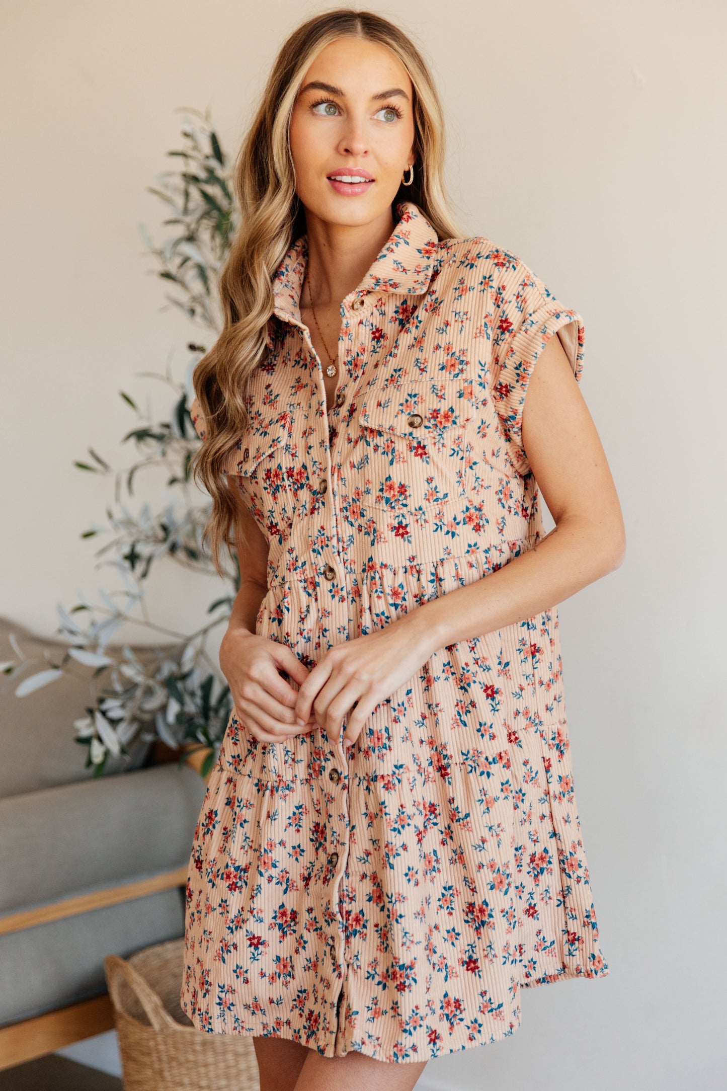 Anywhere You Go I'll Be Collared Dress - Andree By Unit