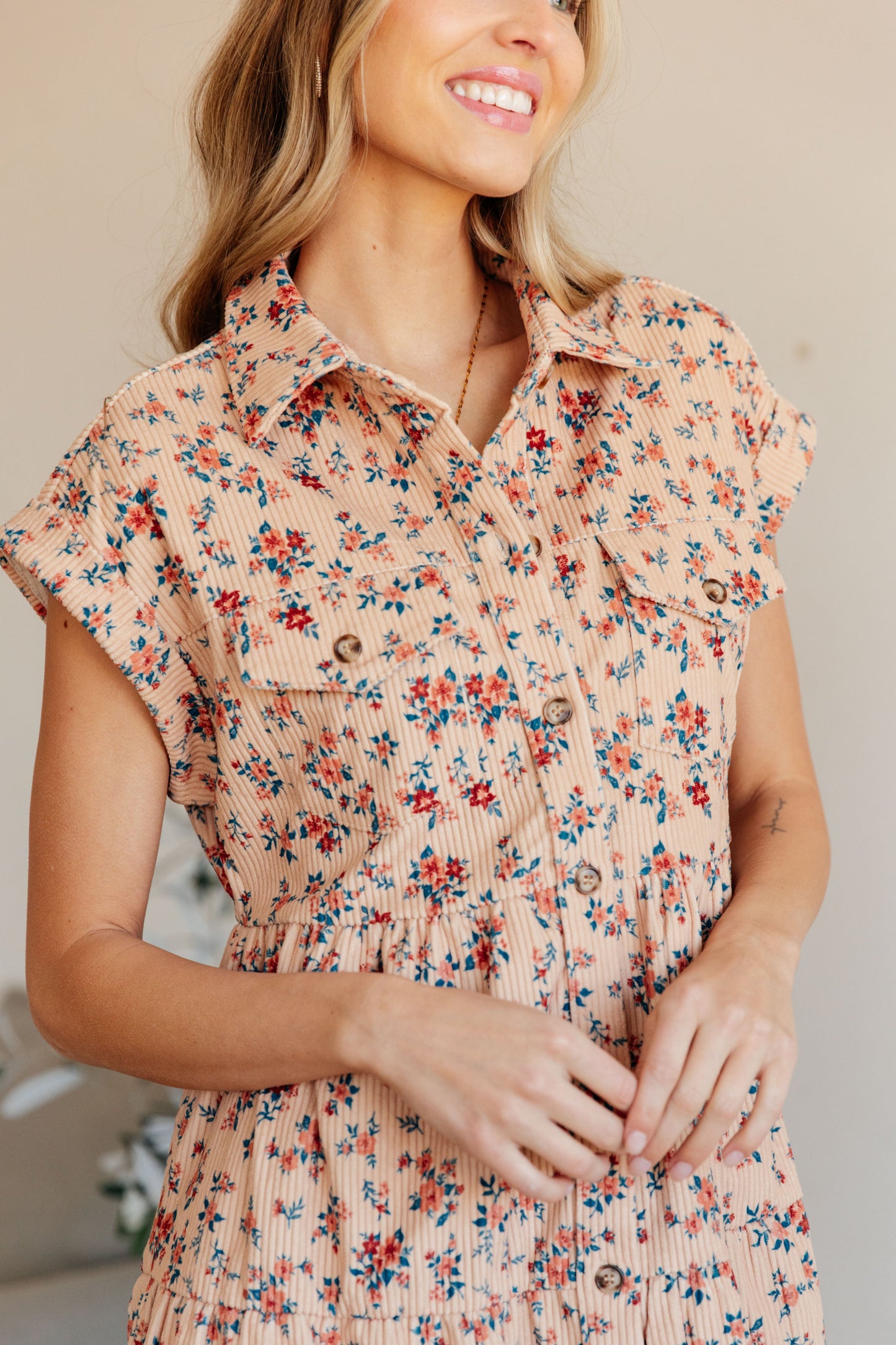 Anywhere You Go I'll Be Collared Dress - Andree By Unit
