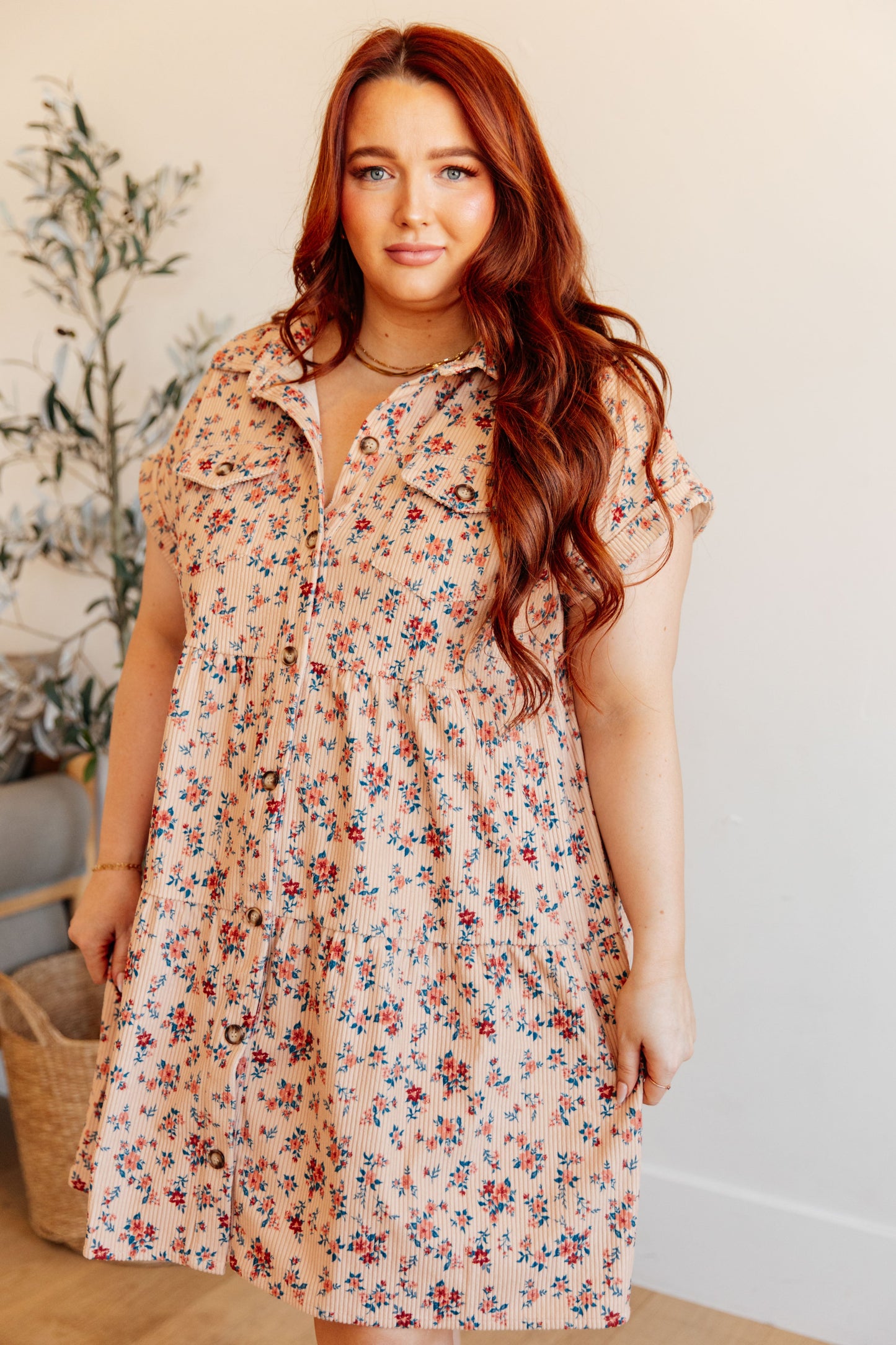 Anywhere You Go I'll Be Collared Dress - Andree By Unit
