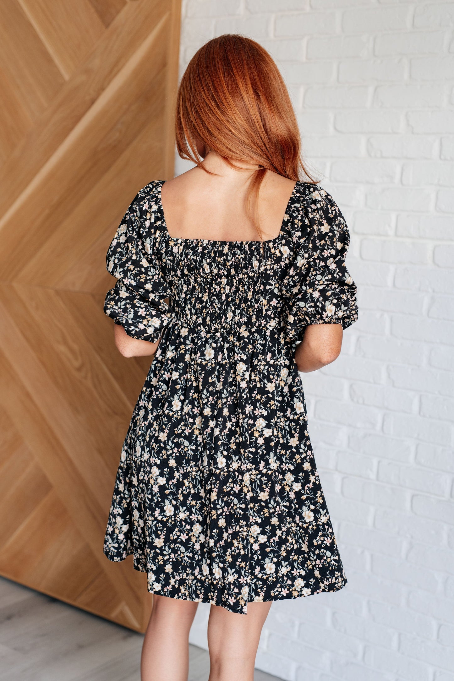 Back to the Start Floral Dress - Polagram