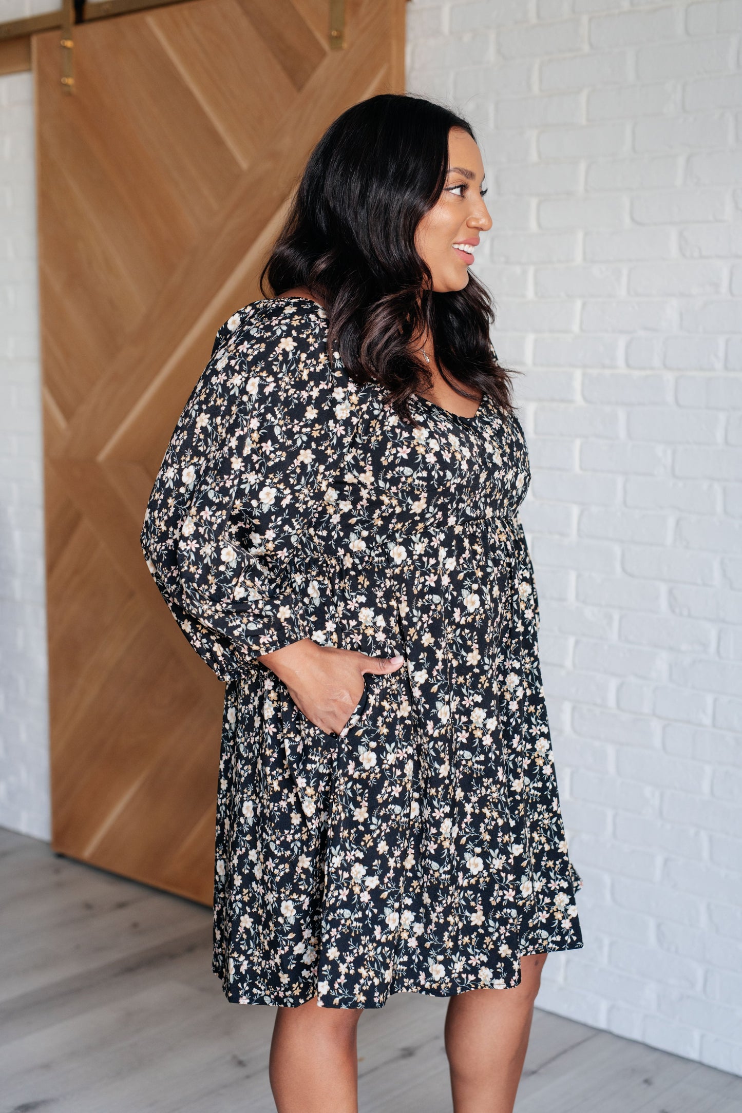 Back to the Start Floral Dress - Polagram