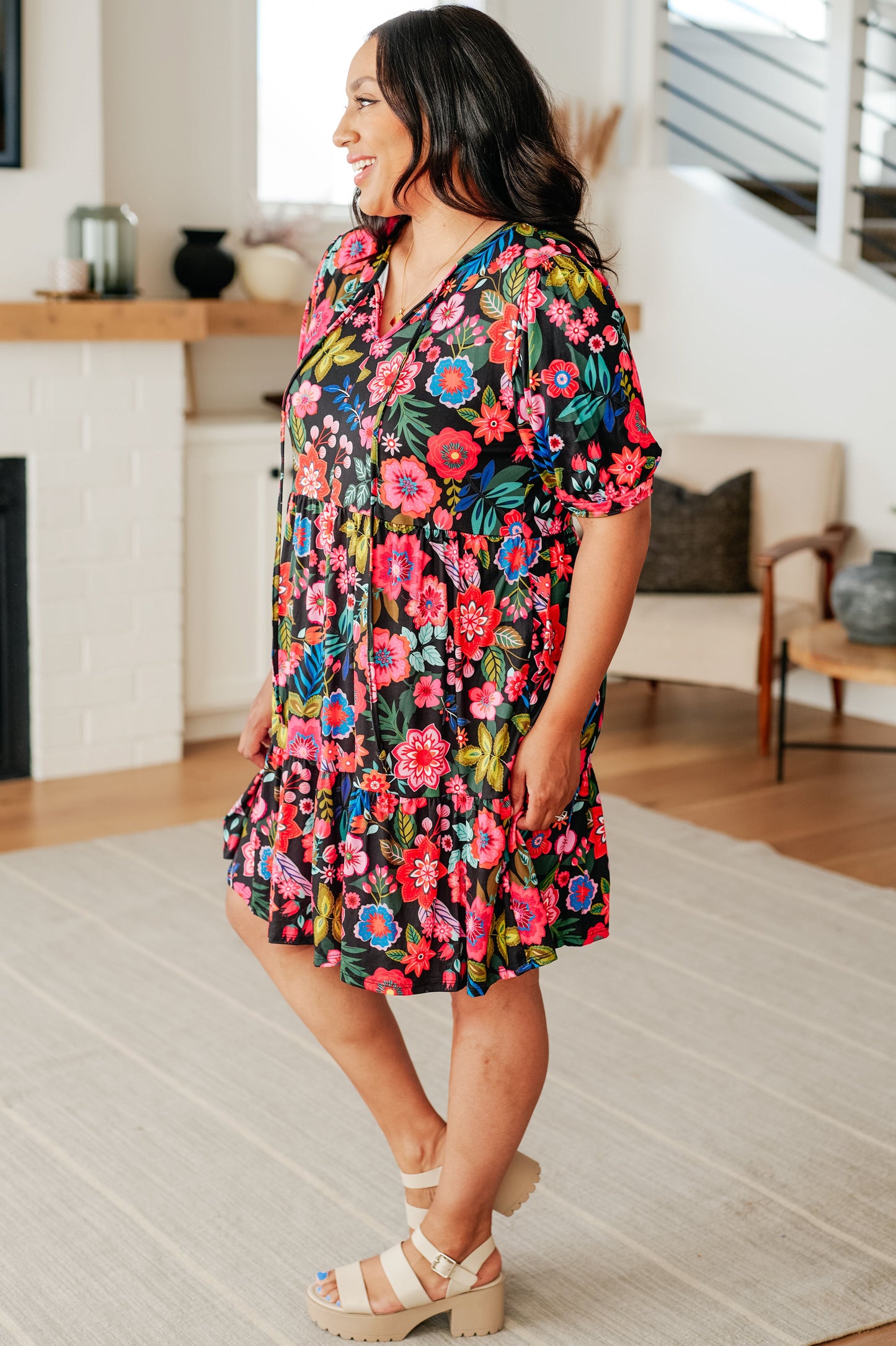 Be Someone Floral Dress - Haptics