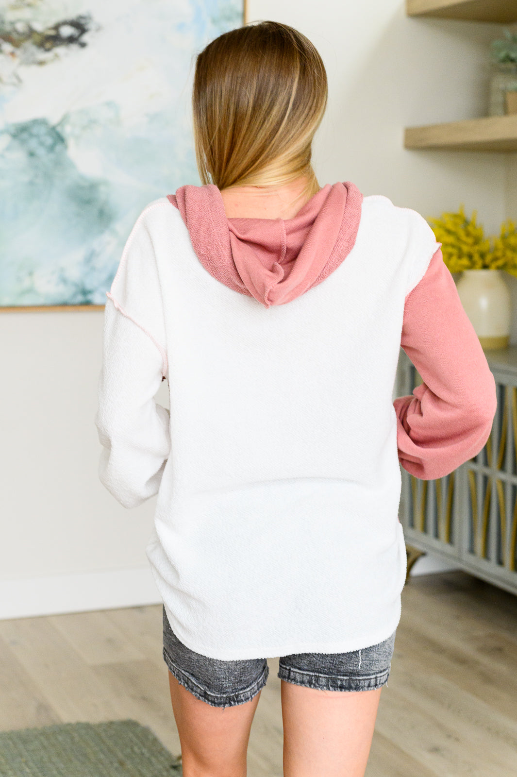 Best On The Block Color Block Hoodie - BBi