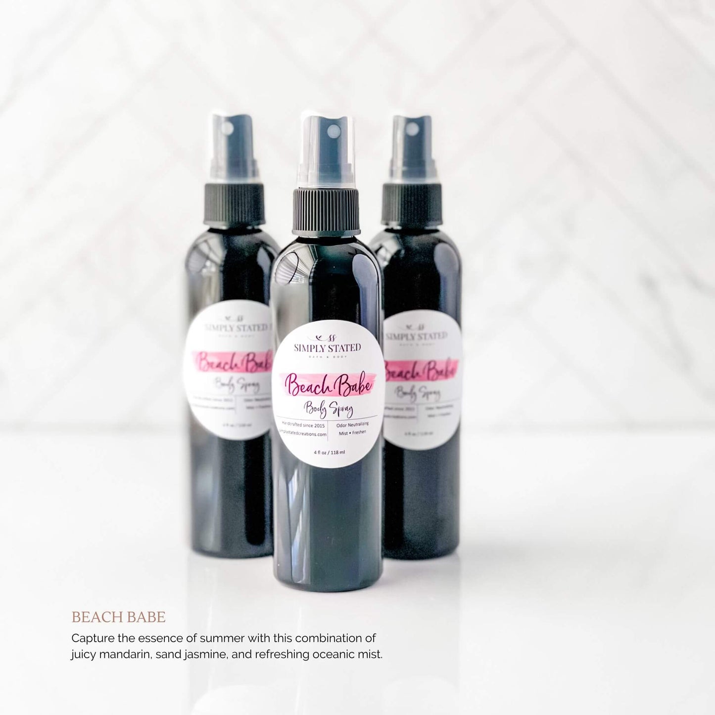 Body Spray Summer Collection
