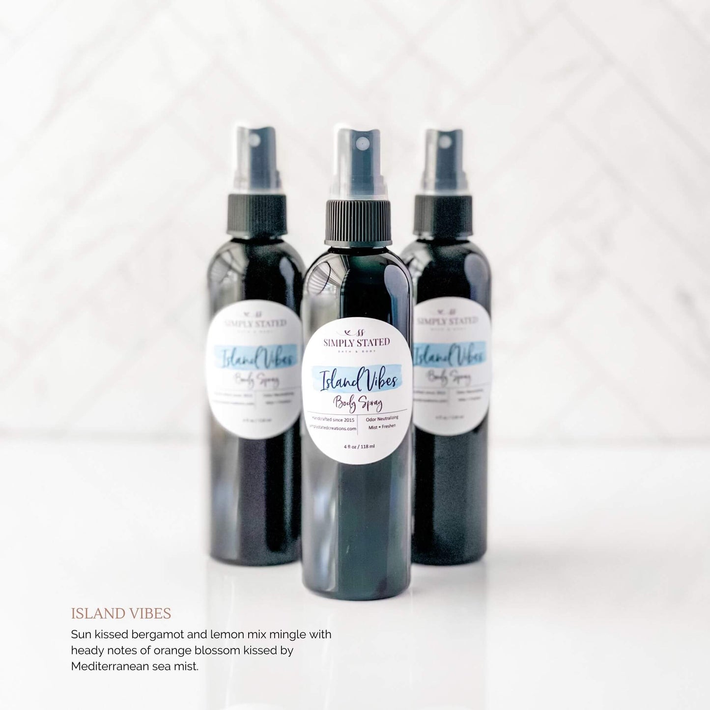 Body Spray Summer Collection