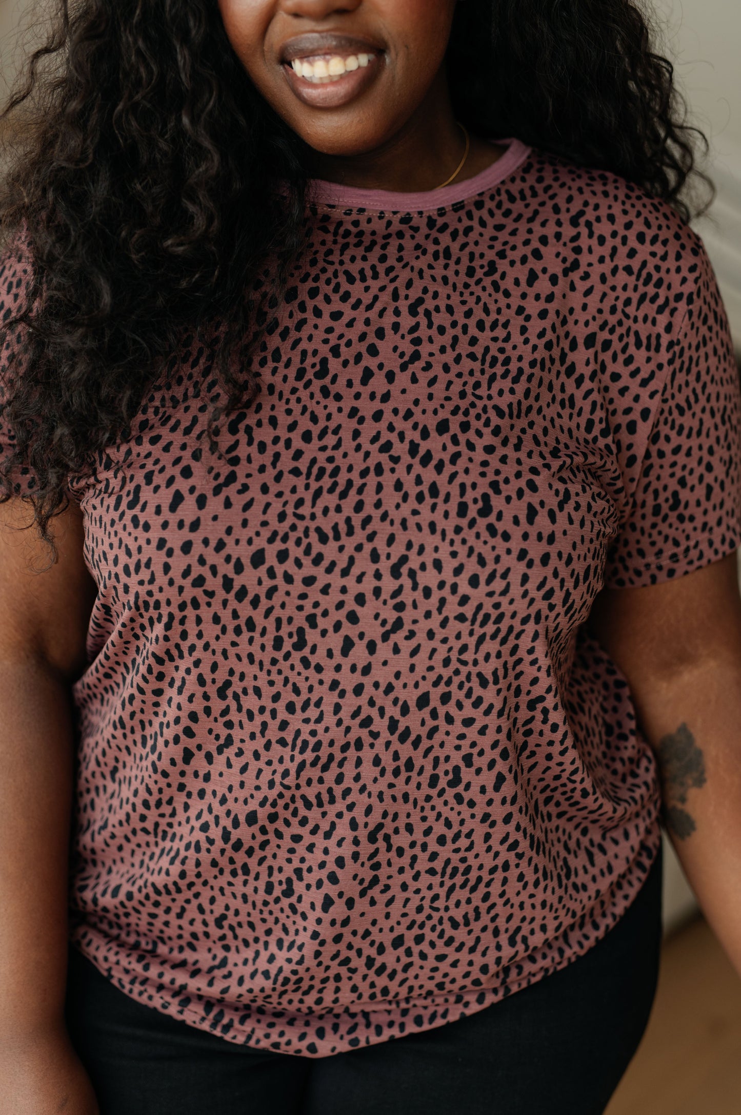 Cheetah Girl Short Sleeve Top - One Eleven North
