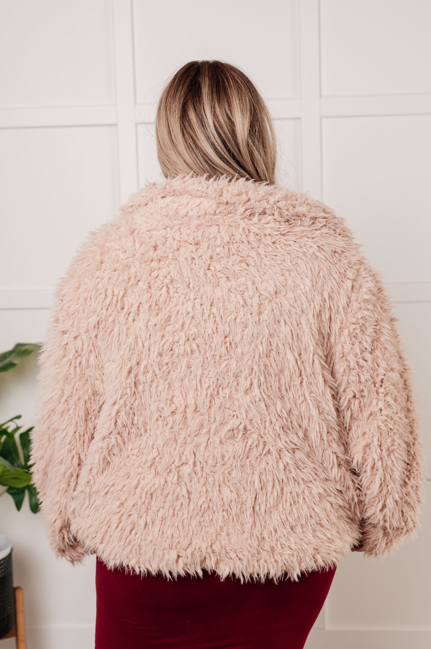 Disco Queen Faux Fur Coat - Haptics