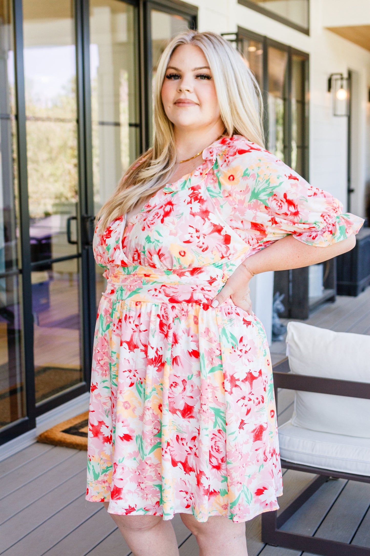 Fancy Free Floral Dress - Andree By Unit