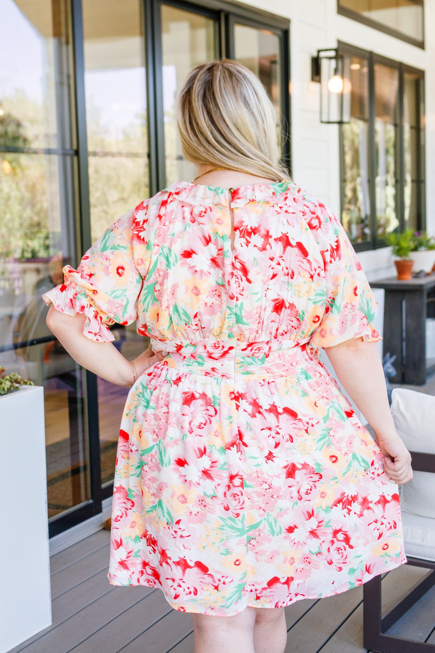 Fancy Free Floral Dress - Andree By Unit