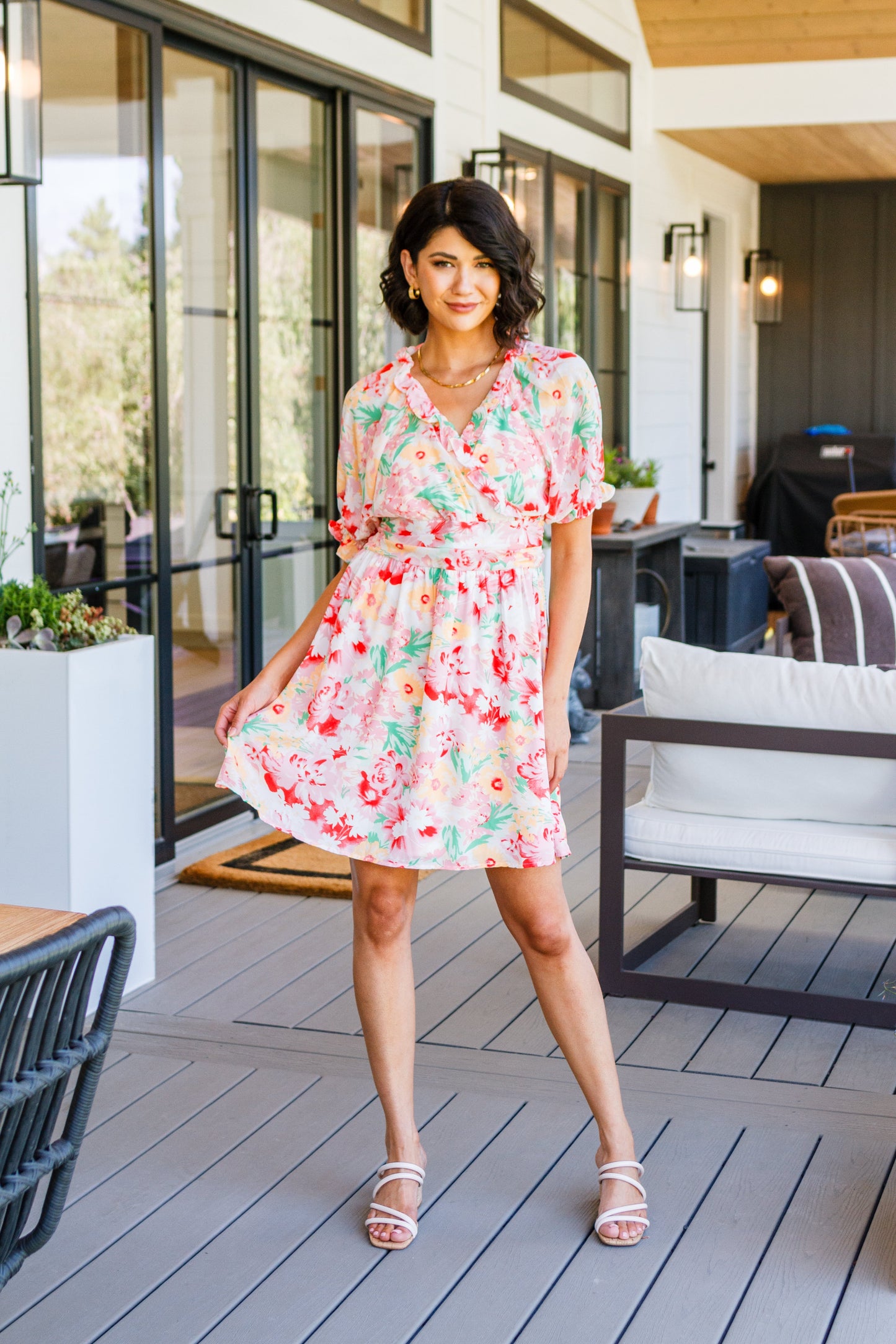 Fancy Free Floral Dress - Andree By Unit