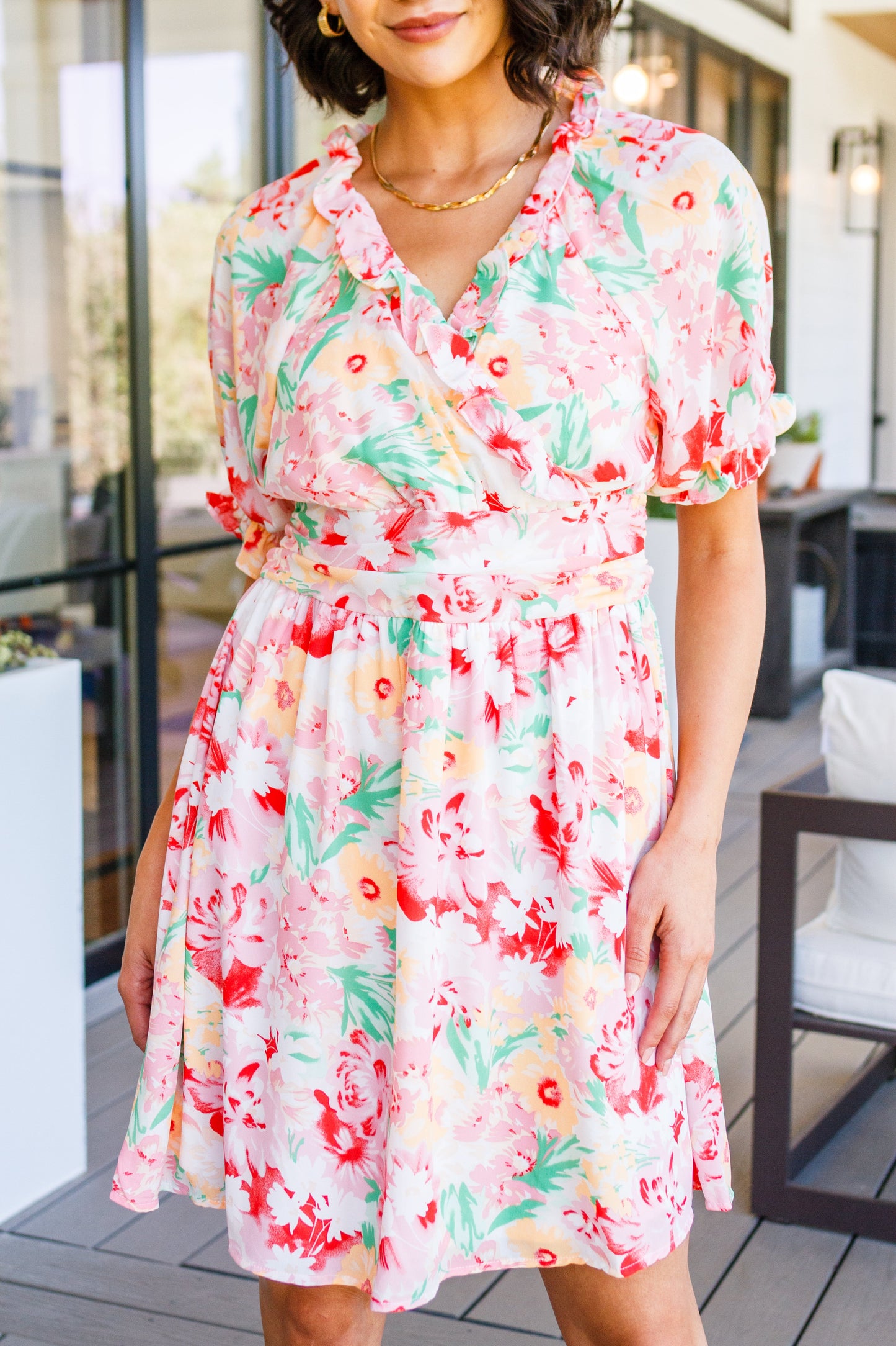 Fancy Free Floral Dress - Andree By Unit
