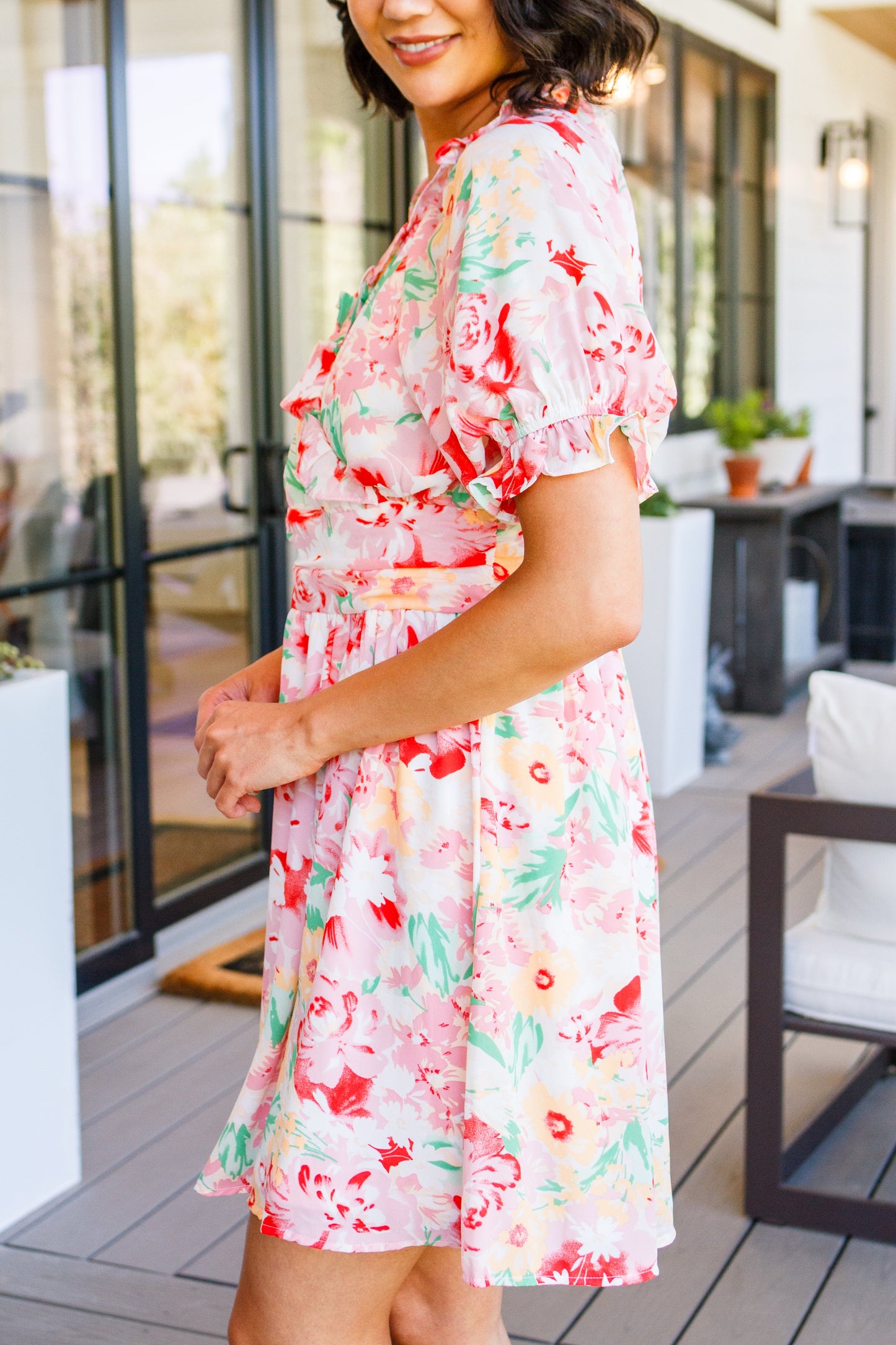 Fancy Free Floral Dress - Andree By Unit