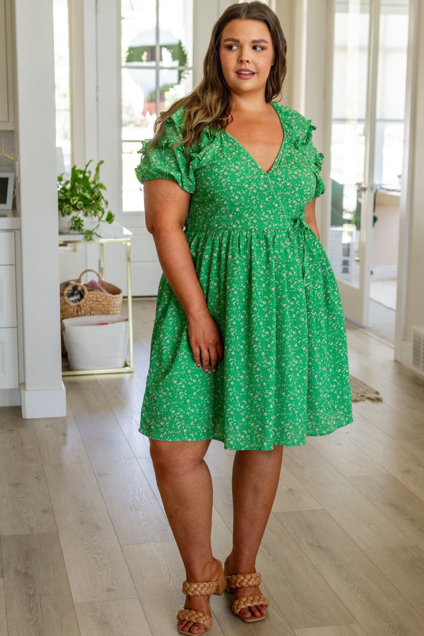 Garden Goddess V-Neck Dress - 143 Story