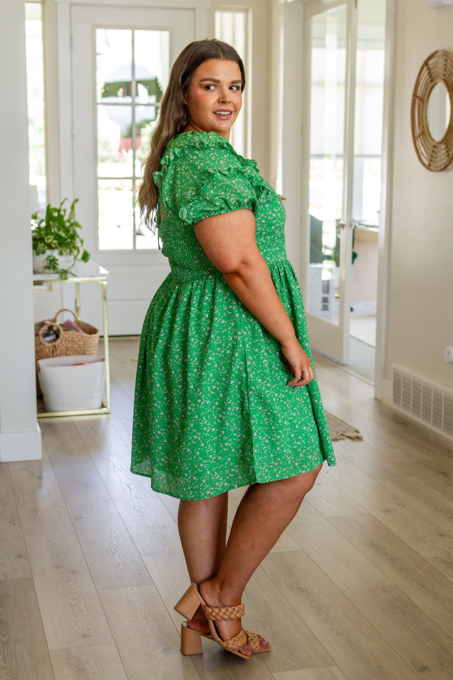Garden Goddess V-Neck Dress - 143 Story