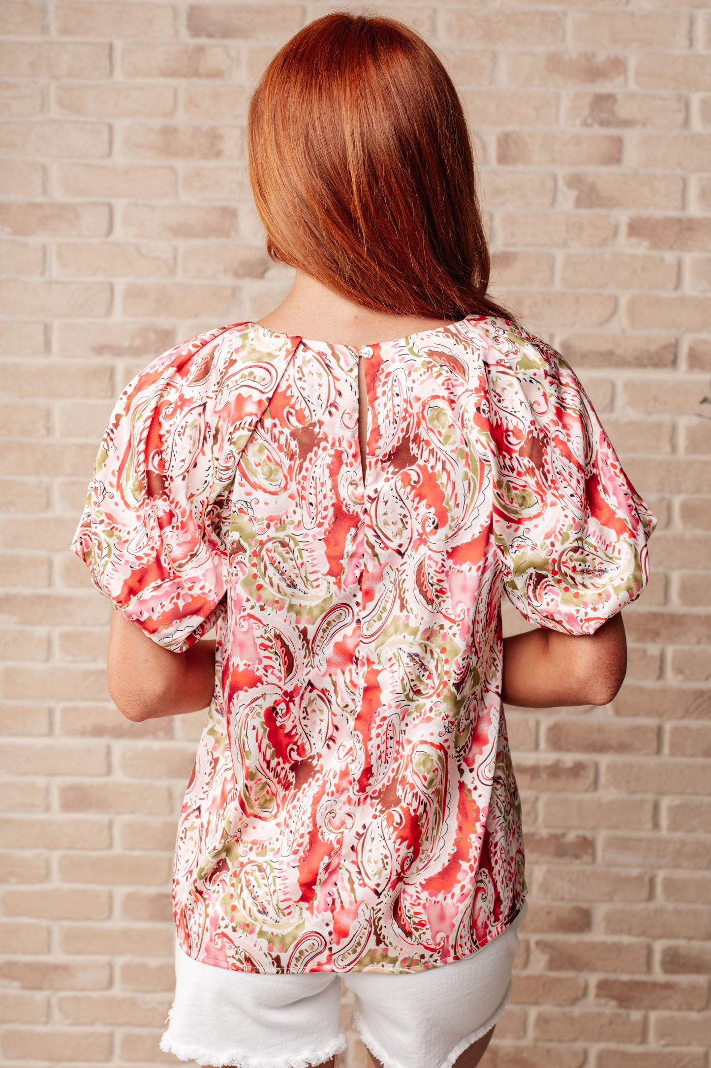 Hello, It's Me Paisley Blouse - Jodifl