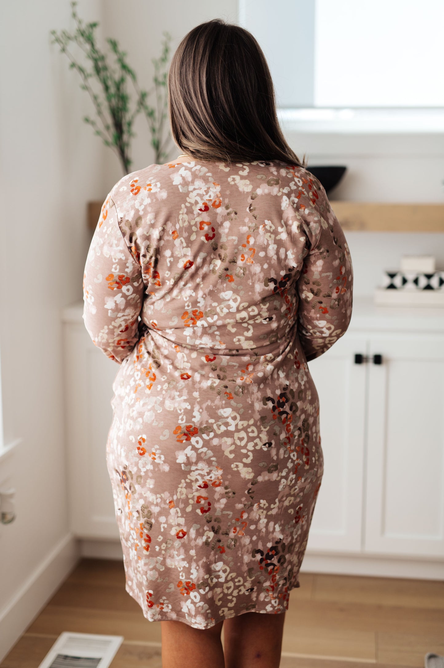 Honey Do I Ever Faux Wrap Dress in Taupe - Sew In Love