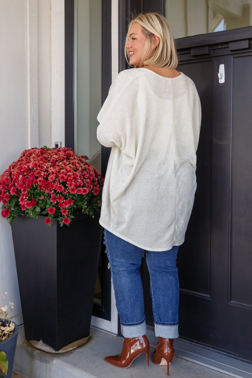 How's It Going Open Front Cardigan - Heimish