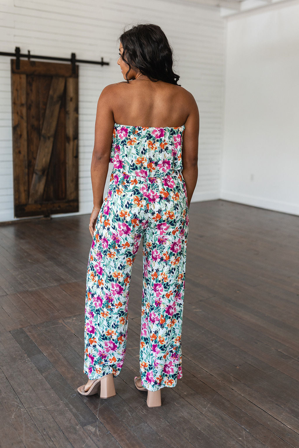Life of the Party Floral Jumpsuit in Green - Andree By Unit