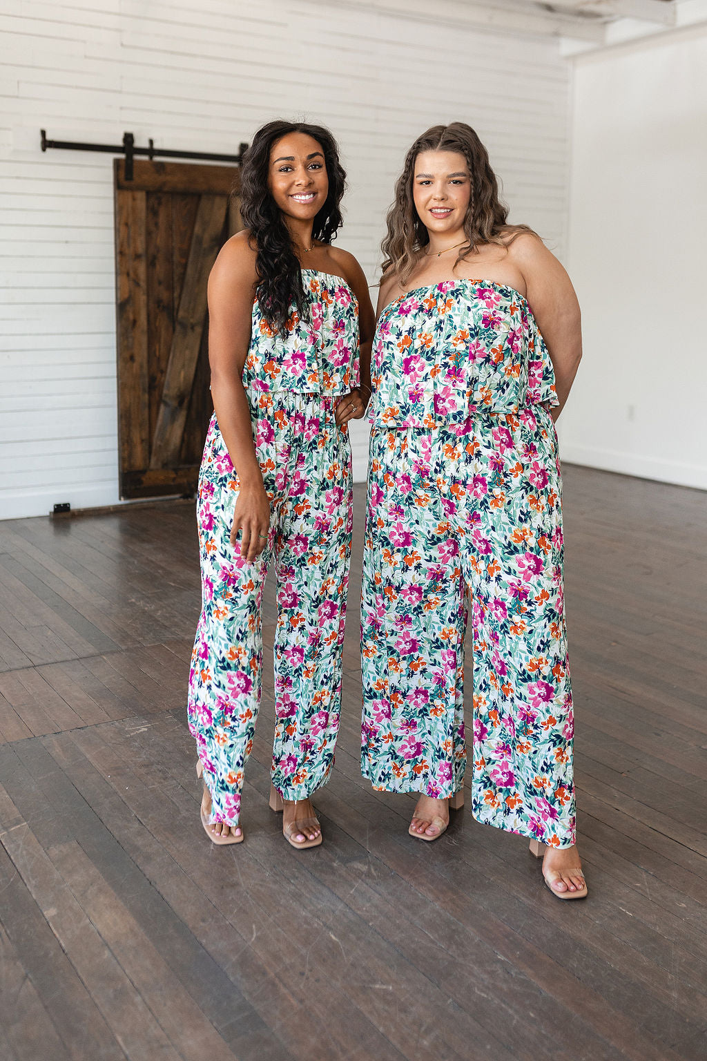 Life of the Party Floral Jumpsuit in Green - Andree By Unit