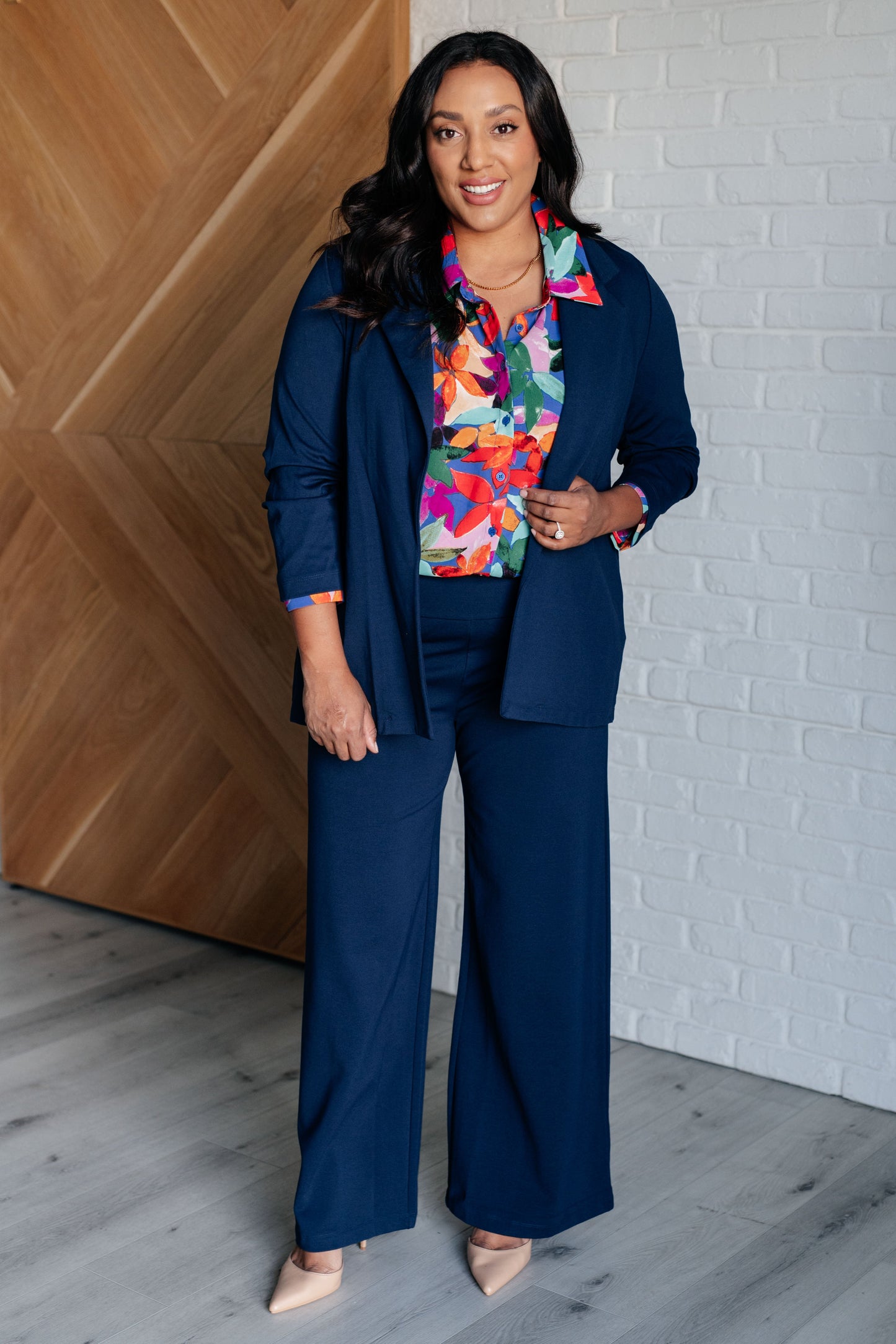 Make Like a Tree and Leaf Button Up Blouse - Jodifl