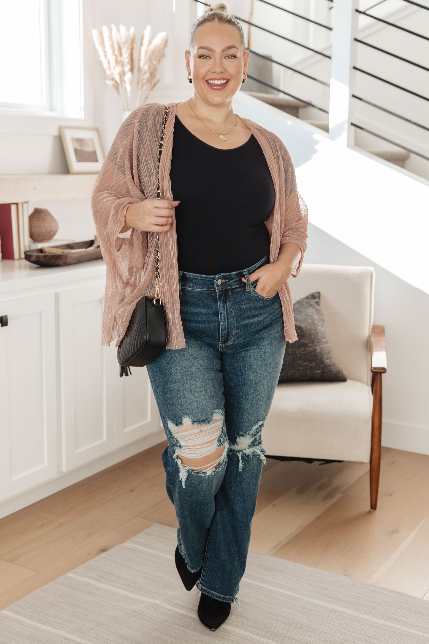 Sheer Signs Kimono - Annie Wear