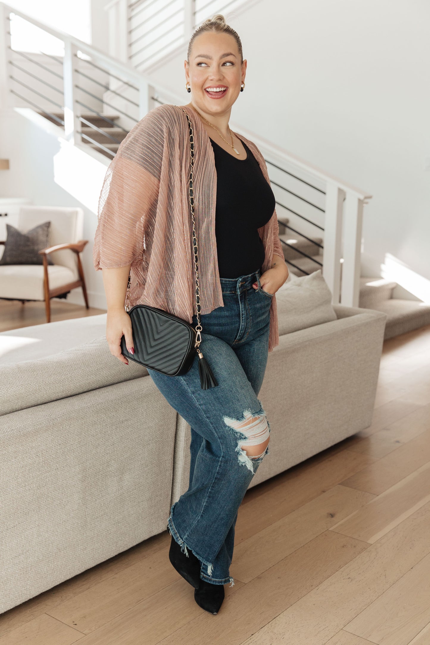 Sheer Signs Kimono - Annie Wear
