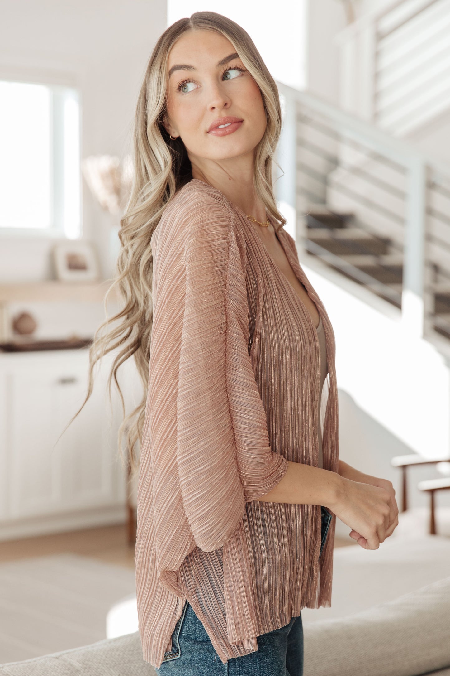 Sheer Signs Kimono - Annie Wear