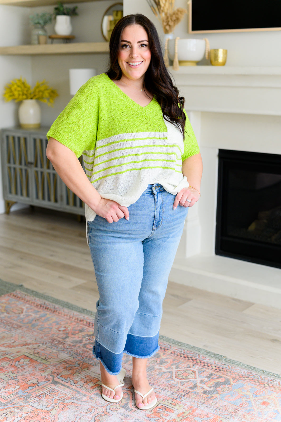 Speak Now V-Neck Top - BiBi