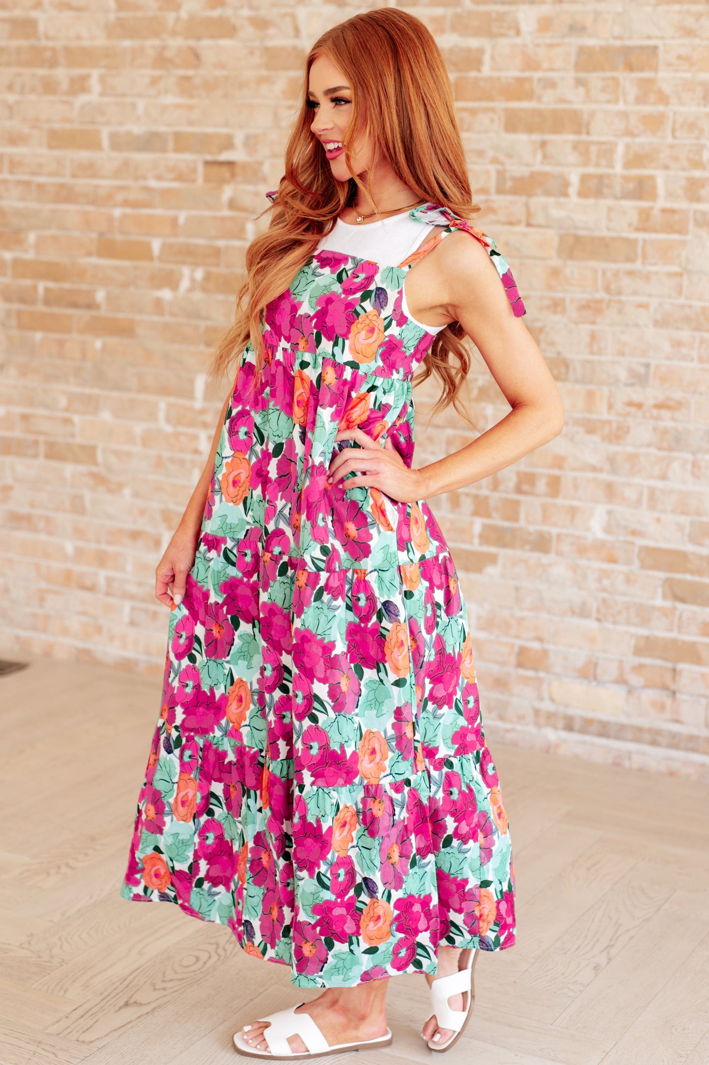 Such a Lover Girl Tiered Dress - Polagram