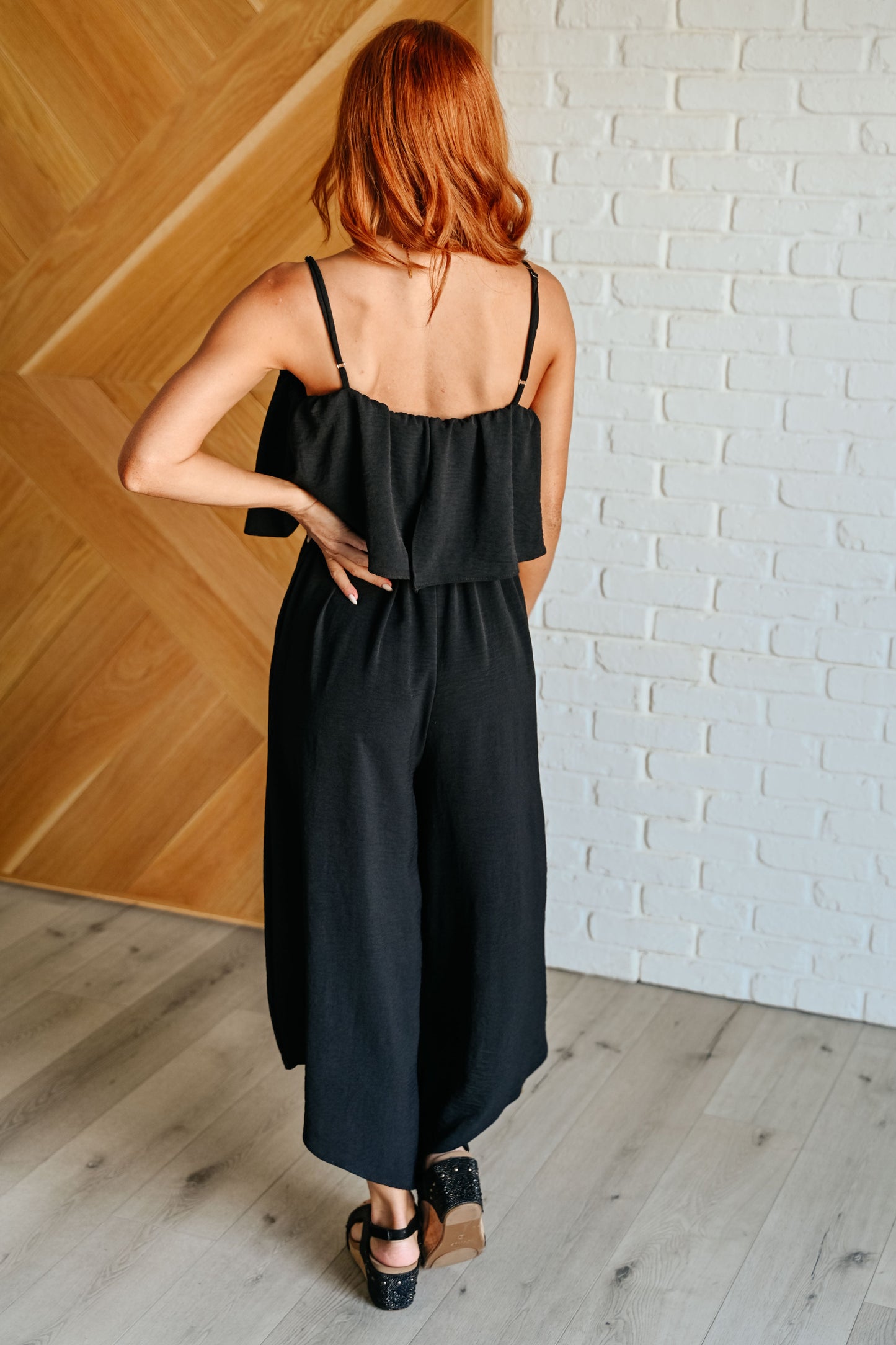 When All is Said and Done Spaghetti Strap Jumpsuit - Sew In Love