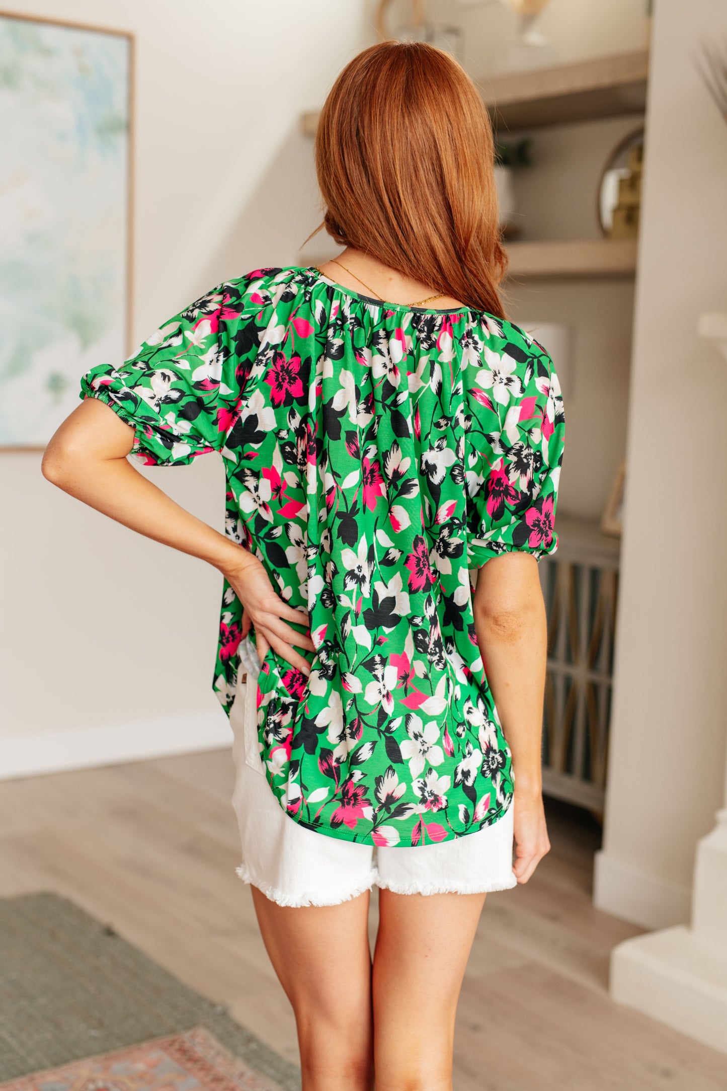 Wild and Bright Floral Top - Shopin LA