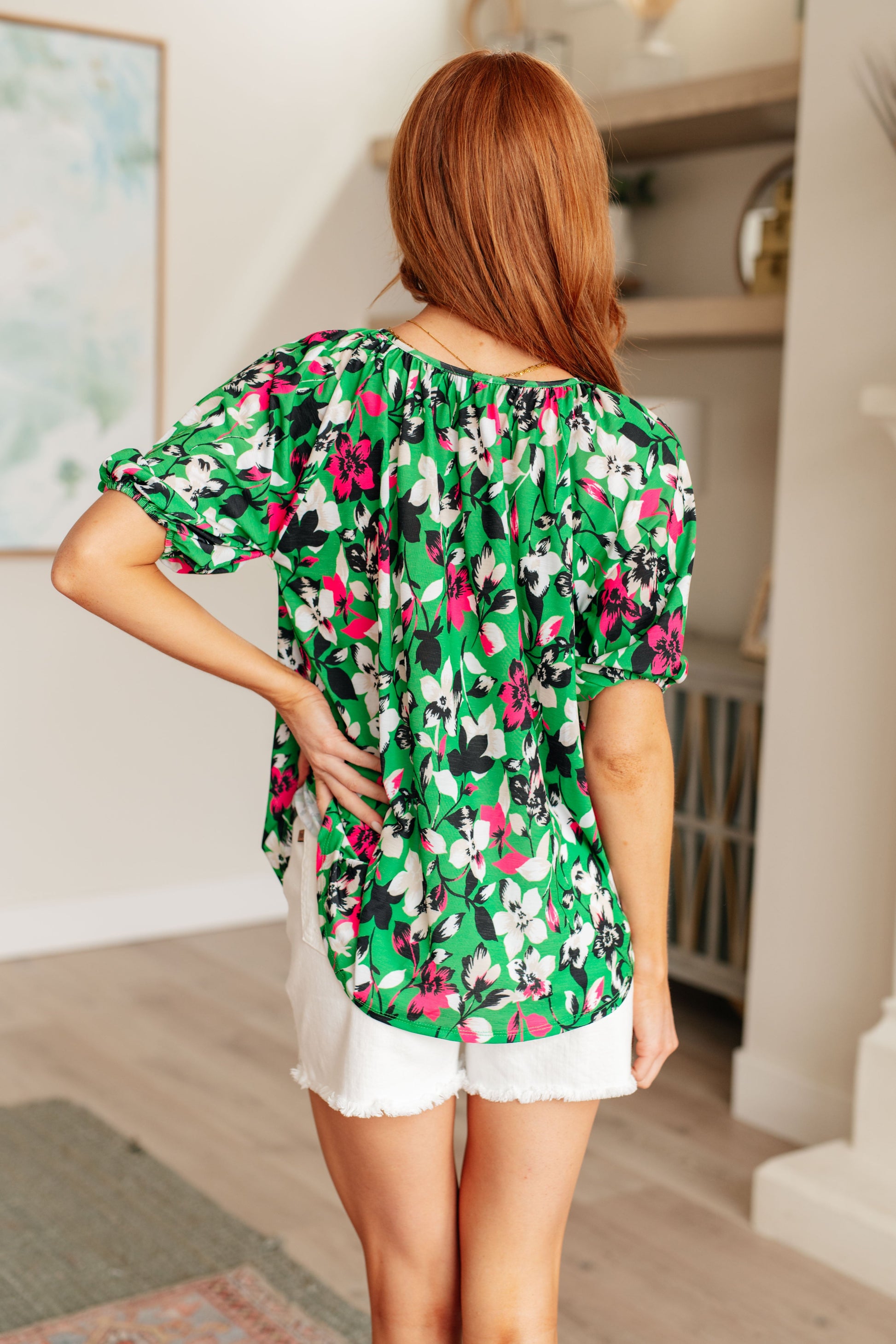 Wild and Bright Floral Top - Shopin LA