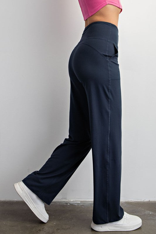 Butter Straight Leg Pants - Rae Mode