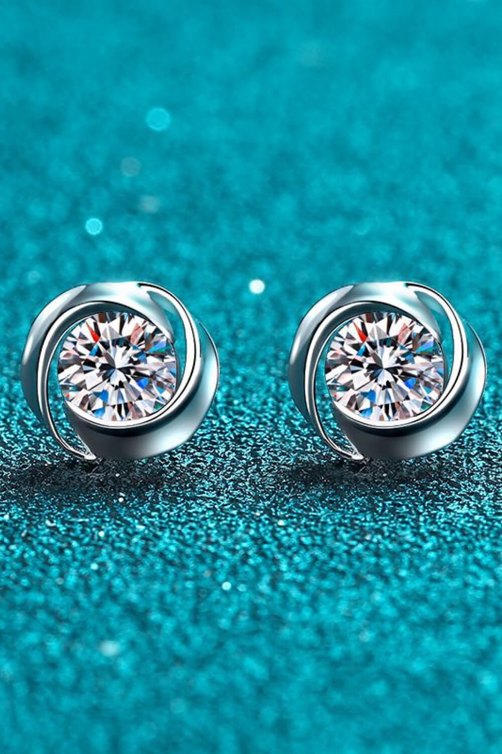 Feeling Fun Moissanite Stud Earrings **Preorder**