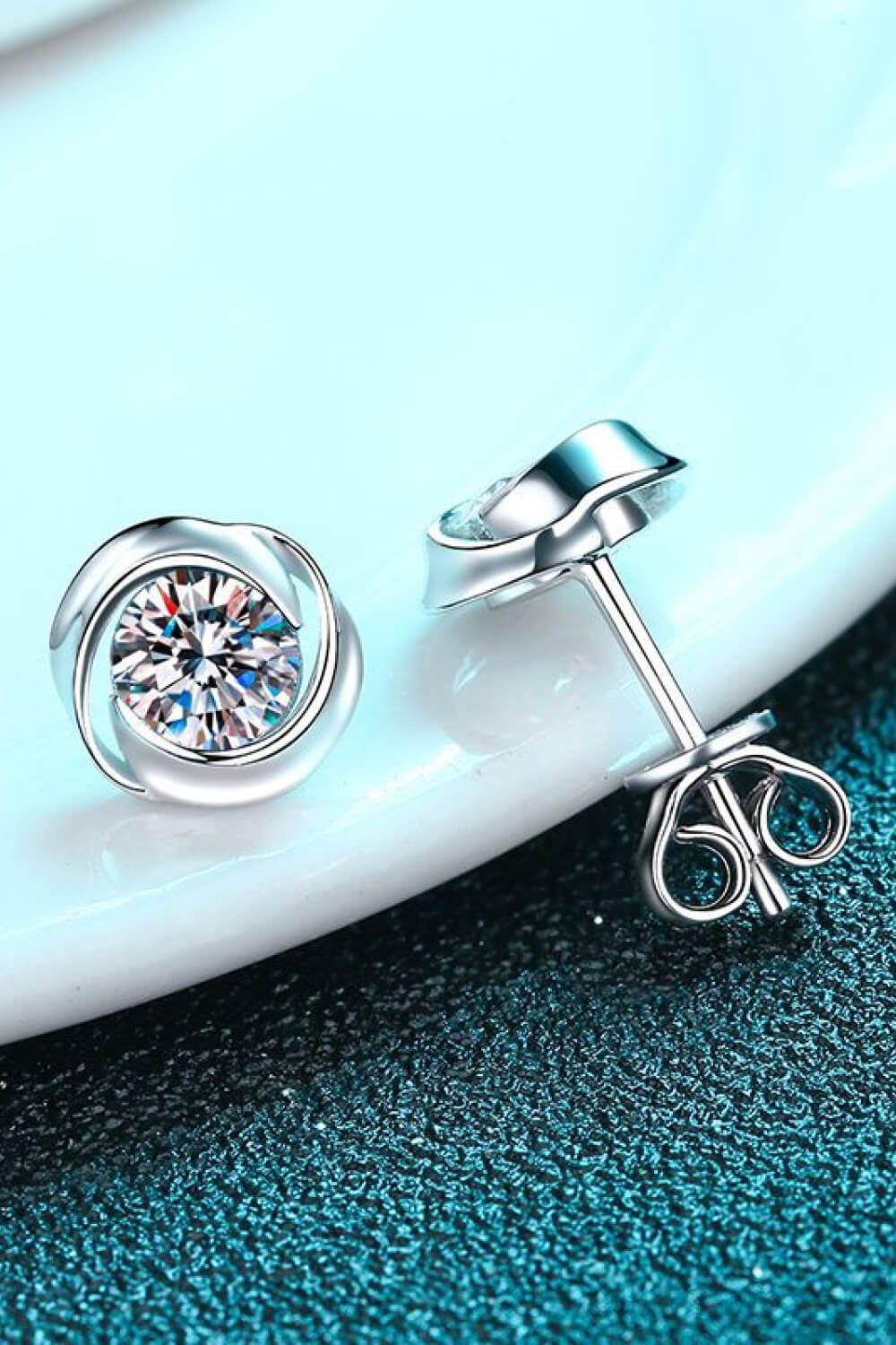 Feeling Fun Moissanite Stud Earrings **Preorder**