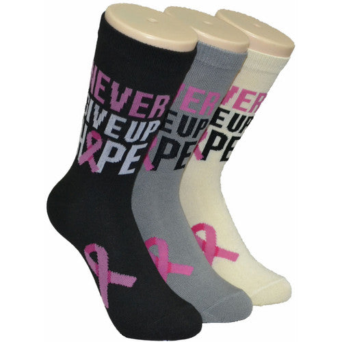 Foozy Never Give Up socks