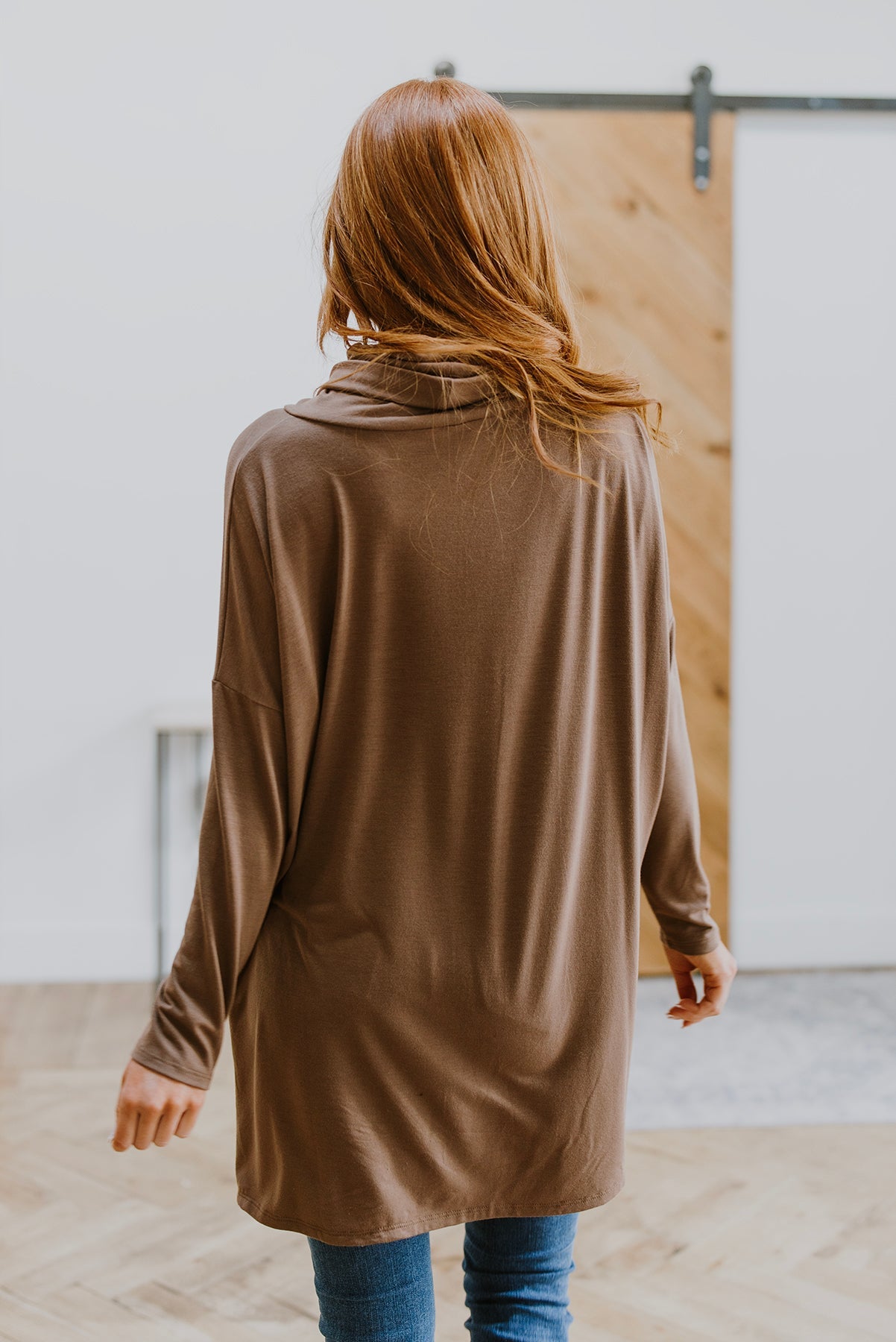 Comfort First Cowl Neck Hi-Low Long Sleeve - Zenana