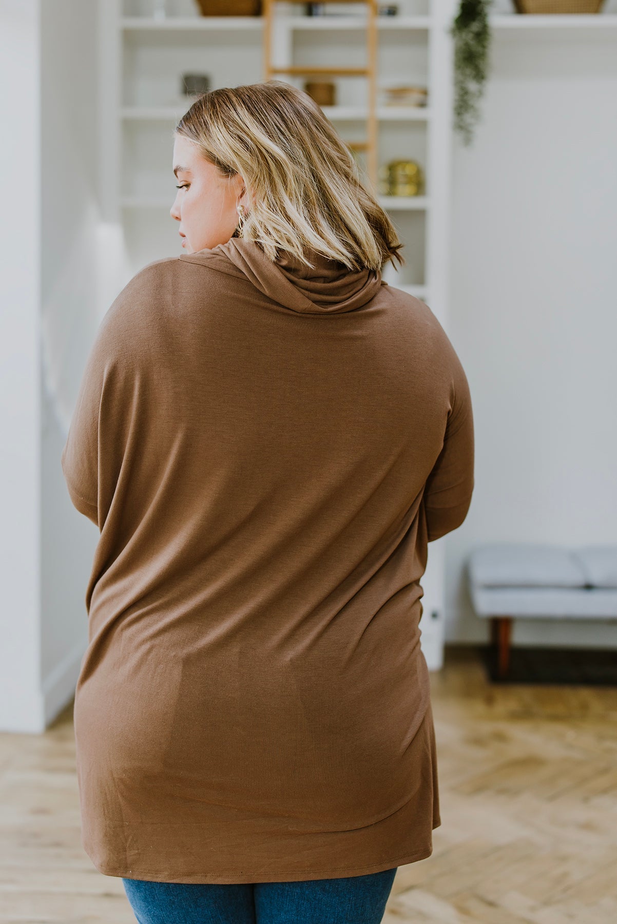 Comfort First Cowl Neck Hi-Low Long Sleeve - Zenana