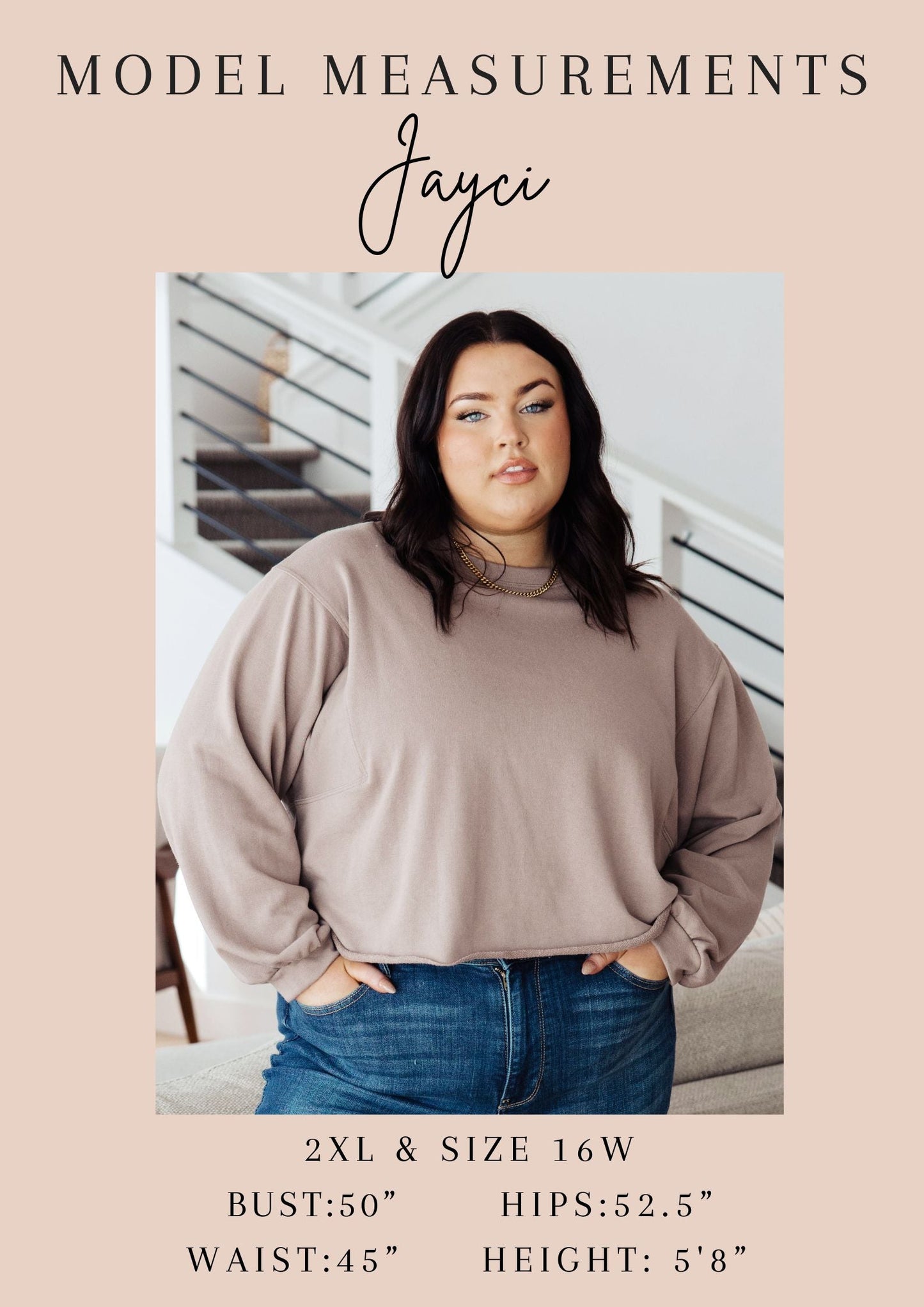 Scoop Me Up Long Sleeve Top in Ash Grey - Zenana