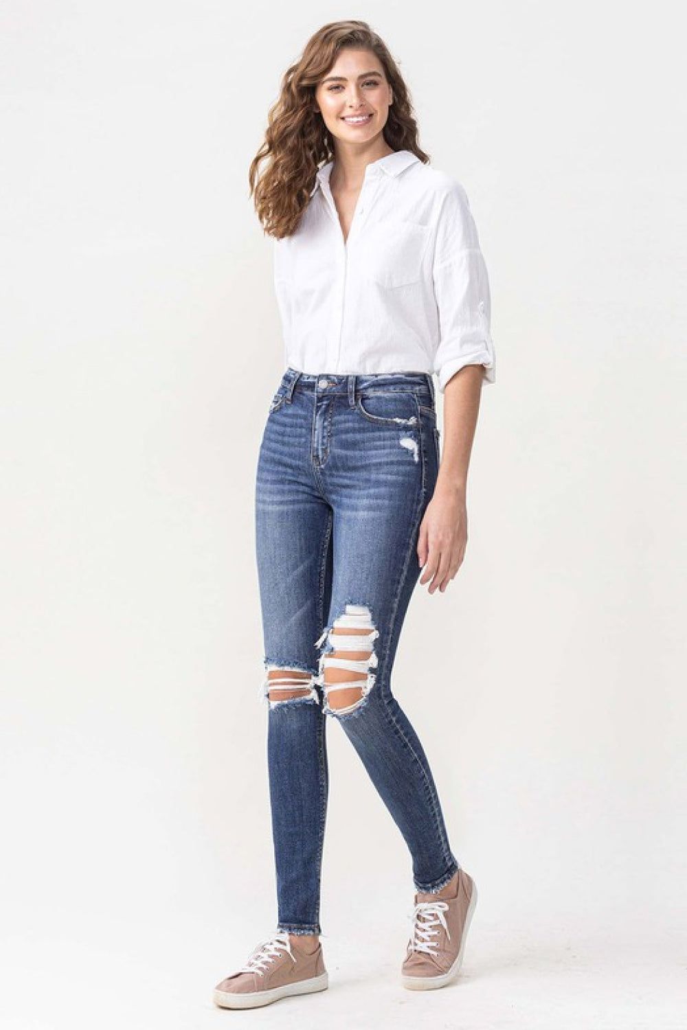 Lovervet Hayden High Rise Skinny Jeans